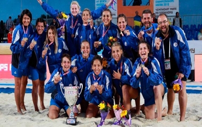 Συγχαρητήρια στην Εθνική ομάδα Beach Handball γυναικών